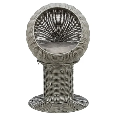 Trixie Kattenmand Amalia Rond Polyrattan - Grijs