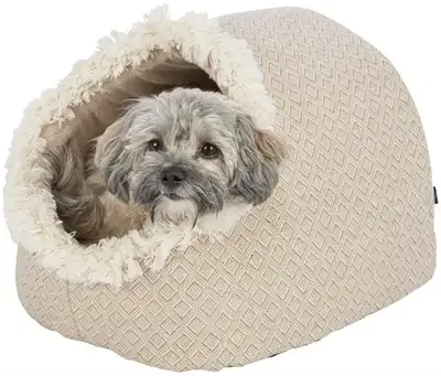 Trixie Kattenmand Iglo Boho Beige 35X41X26 cm - Image 2