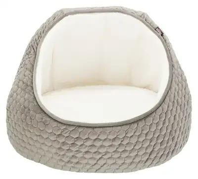 Trixie Kattenmand Iglo Livia Grijs / Creme 55X55X45 cm - Image 2