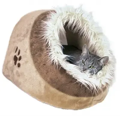 Trixie Kattenmand Iglo Minou Beige / Bruin 41X35X26 cm - Image 2