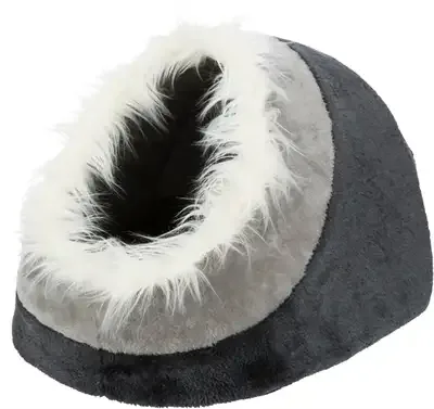 Trixie Kattenmand Iglo Minou Donkergrijs / Lichtgrijs 35X26X41 cm