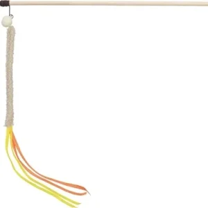 Trixie Kattenspeelgoed Kattenhengel Kunststof Pluche 40 cm 4 St