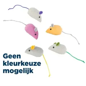 Trixie Kattenspeelgoed Muis Pluche Met Catnip 7 cm 70 St