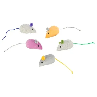 Trixie Kattenspeelgoed Muis Pluche met Catnip 7 cm 70 St - Image 2