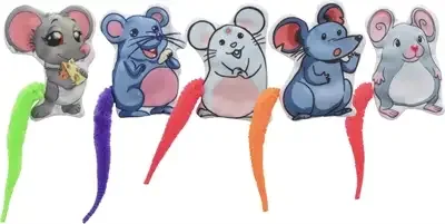 Trixie Kattenspeelgoed Muis Stof Met Catnip 7,5 cm 110 St