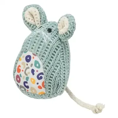Trixie Kattenspeelgoed Muis Zittend Stof Met Catnip 11 cm 4 St - Image 2