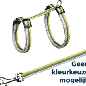 Trixie Kattentuig met Riem Freshline Spot 27x45x1 cm 120 cm 4 St - Assorti