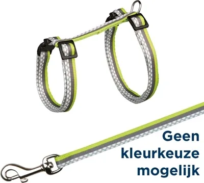 Trixie Kattentuig met Riem Freshline Spot 27x45x1 cm 120 cm 4 St - Assorti