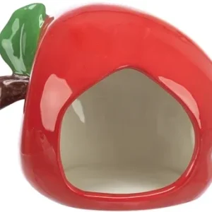 Trixie Keramiekhuis Appel Hamsters Muizen 13x10x10 cm 4 St