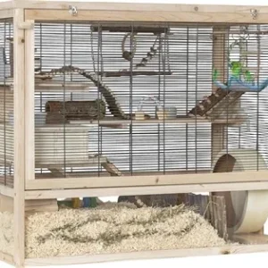 Trixie Knaagdierenverblijf Muizen Hout 100x50x80 cm