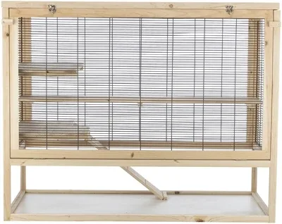Trixie Knaagdierenverblijf Muizen Hout 100x50x80 cm - Image 2
