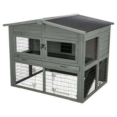 Trixie Knaagdierhok Xl 2 Verdiepingen Grijs 135X112X115 Cm - Image 2