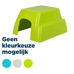 Trixie Knaagdierhuis Konijn Kunststof 33x29x19 cm 4 St - Assorti