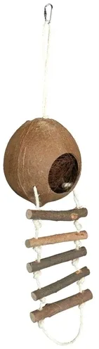 Trixie Kokosnoothuis met Kokosvezels 13x56 cm 3 St