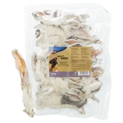 Trixie Konijnenoren met Vacht - 500 gr