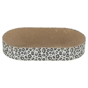 Trixie Krabmat Mand Leo Karton met Kattenkruid Catnip - Creme