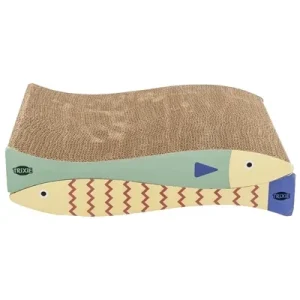 Trixie Krabmat Vis met Catnip Mintgroen 40x30x11 cm 2 St - Creme
