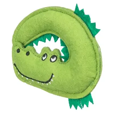 Trixie Krokodil Vilt Met Catnip 10,5 cm 4 St - Image 2