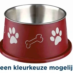 Trixie Langoorbak Rvs Kunststof 19x19 cm 4 St - 900 ml