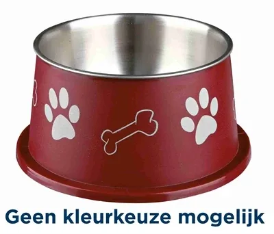 Trixie Langoorbak Rvs Kunststof 19x19 cm 4 St - 900 ml