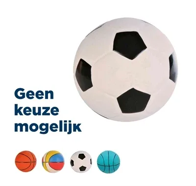 Trixie Latex Ballen 13 cm - Assorti