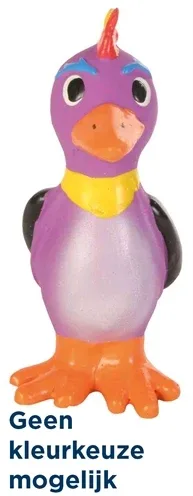 Trixie Latex Dier met Geluid 11 cm 4 St - Assorti