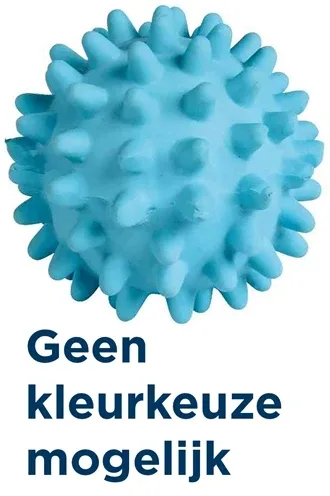 Trixie Latex Egelbal met Geluid 7 cm 3 St - Assorti