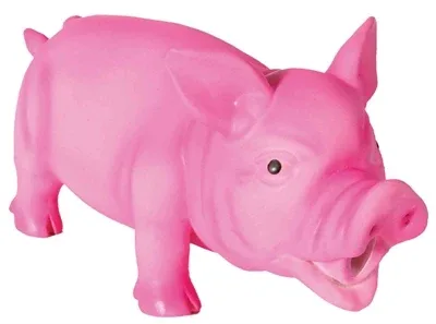 Trixie Latex Polyestervlies Varken met Dierengeluid 21 cm 3 St - Assorti - Image 2