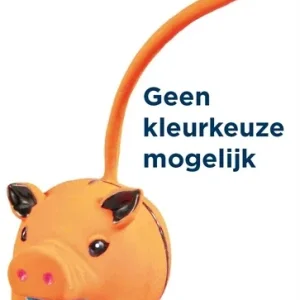 Trixie Latex Speelbal Dier met Geluid 6x6x6 cm 17 St - Assorti