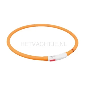 TRIXIE - LED Flash Lichtgevende Band Oranje TPU