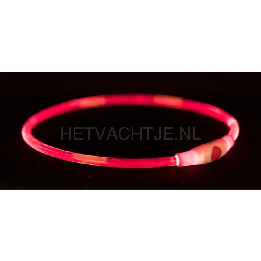 TRIXIE - LED Flash Lichtgevende Band Rood - Image 2