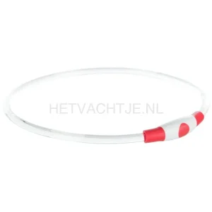 TRIXIE - LED Flash Lichtgevende Band Rood