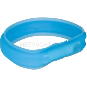TRIXIE - LED Flash lichtgevende band USB Blauw