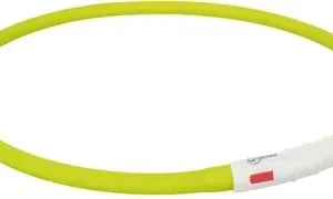 Trixie Lichtgevende Halsband Hond Usb Siliconen Oplaadbaar - Groen