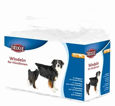 Trixie Luiers voor Teven 40 58 cm 12 St - XL