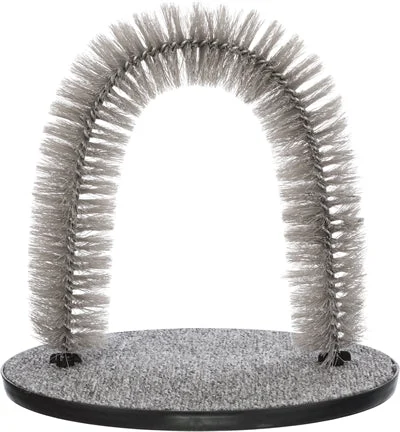 Trixie Massage en Vachtverzorgingsboog 36x33 cm - Grijs - Image 2