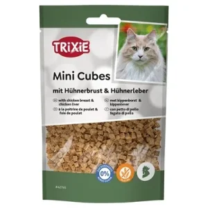 Trixie Mini Cubes met Kippenborst en Kippenlever - 50 gram