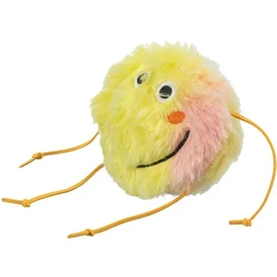 Trixie Monster Pluche met Catnip 10 cm - Oranje - Image 2