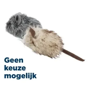 Trixie Muis Pluche Catnip Voor Katten Assorti 9 cm
