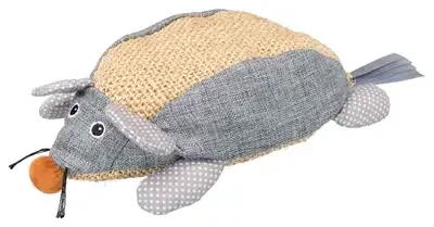 Trixie Muis Sisal / Stof Met Catnip Naturel / Grijs 30 cm 2 St