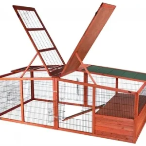 Trixie Natura Knaagdierren met Dak 233x79x116 cm - XL