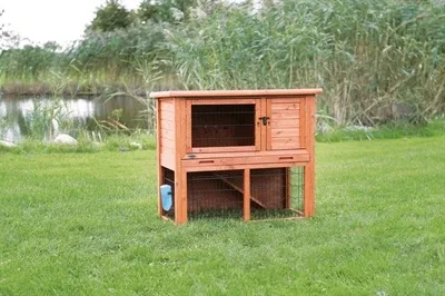 Trixie Natura Konijnenhok met Ren 116x97x63 cm - Bruin - Image 2
