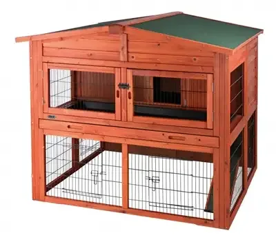 Trixie Natura Konijnenhok xl Met Ren 135X115X112 cm