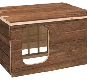 Trixie Natural Living Knaagdierhuis Hilke met Hooiruif 40x32x23 cm