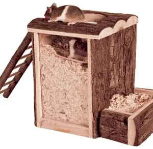 Trixie Natural Living Speel en Graaftoren Muis Dwerghamster 20x16x20 cm