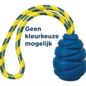 Trixie Natuurrubber Jumper aan Koord Drijvend 25x7 cm 3 St - Assorti