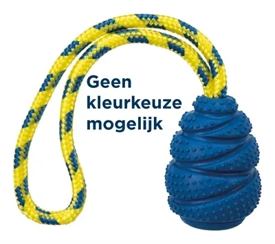 Trixie Natuurrubber Jumper aan Koord Drijvend 25x7 cm 3 St - Assorti