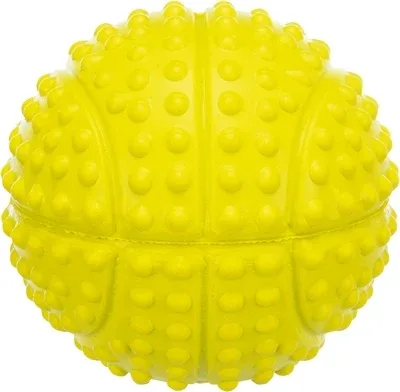 Trixie Natuurrubber Sportbal Diverse Lime 5,5x5,5x5,5 cm 4 St