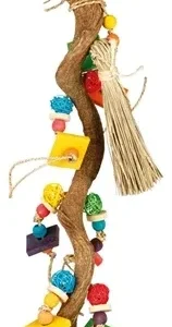 Trixie Natuurspeelgoed Schorshout Riet Zeegras Hout 56 cm