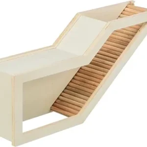 Trixie Observatiebox Muis Hamster met Tunnel Onbehandeld Hout
